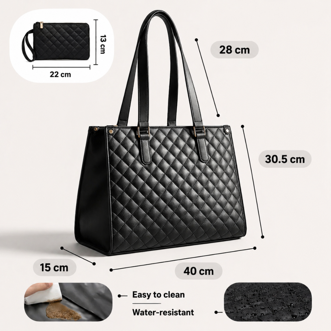 Bolso 3 en 1, Elegante y Espacioso
